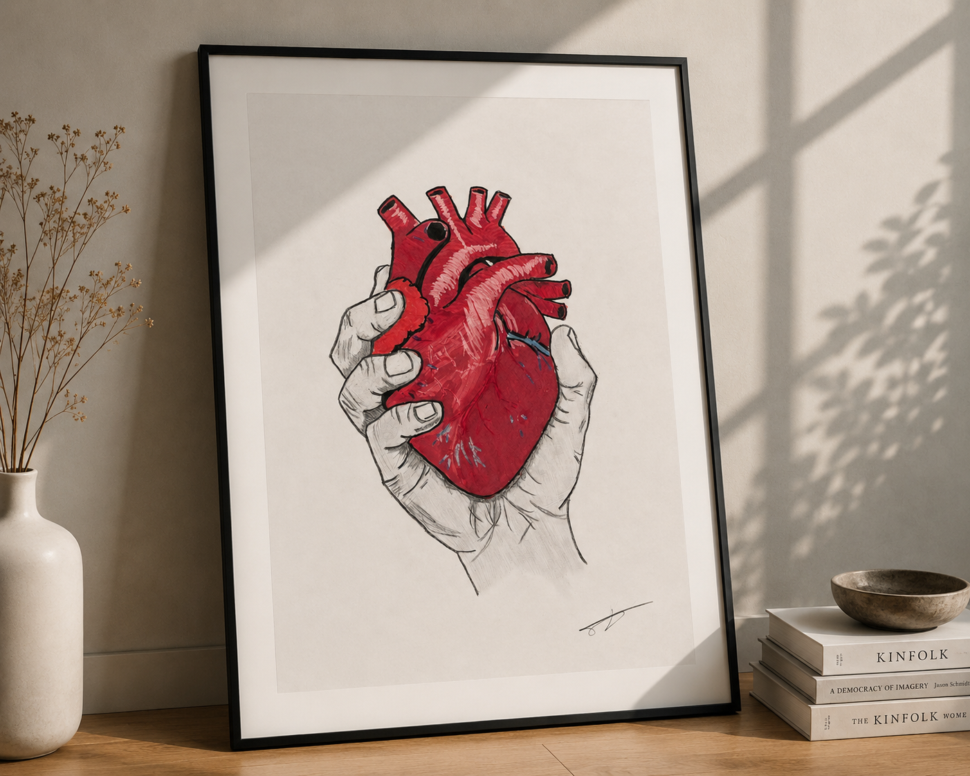 In Your Hands - Framed Print