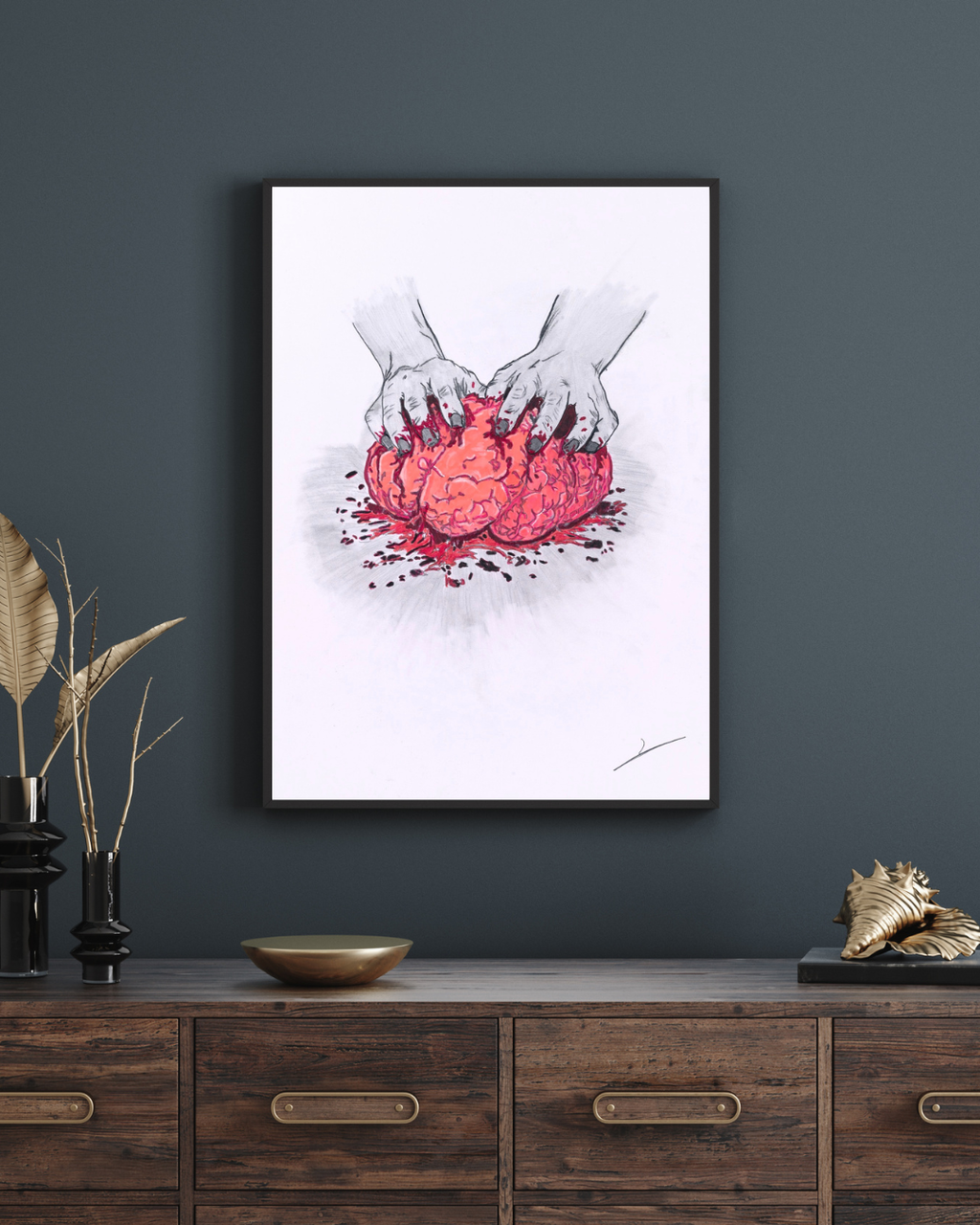 Unraveling - Framed Print