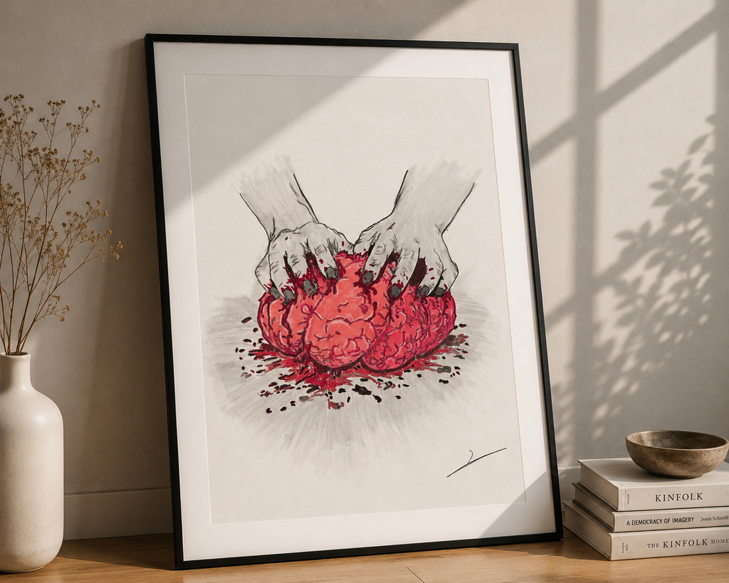 Unraveling - Framed Print