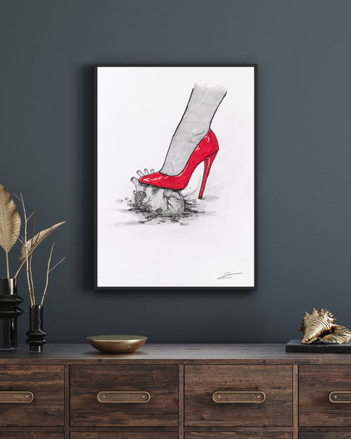 Beautiful Rage- Framed Print