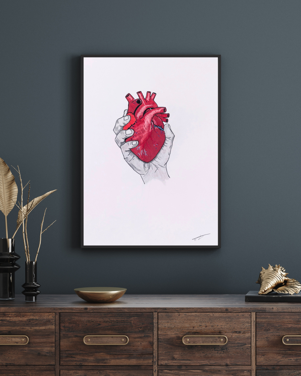 In Your Hands - Framed Print