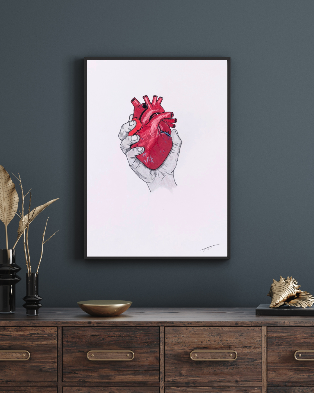 In Your Hands - Framed Print