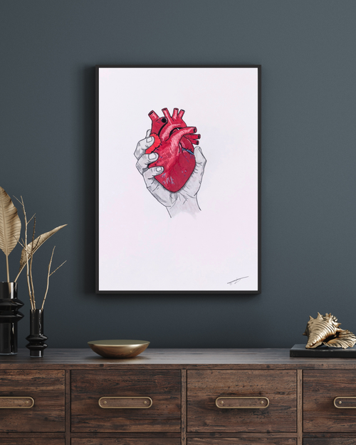 In Your Hands - Framed Print