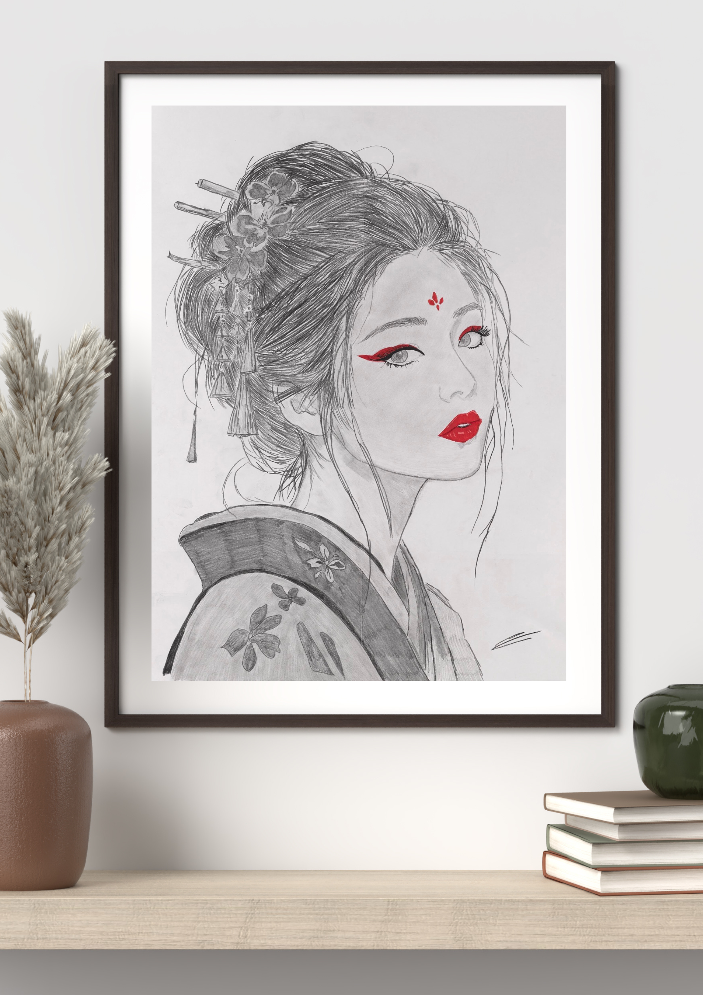 Unspoken - Fine Art Print Framed