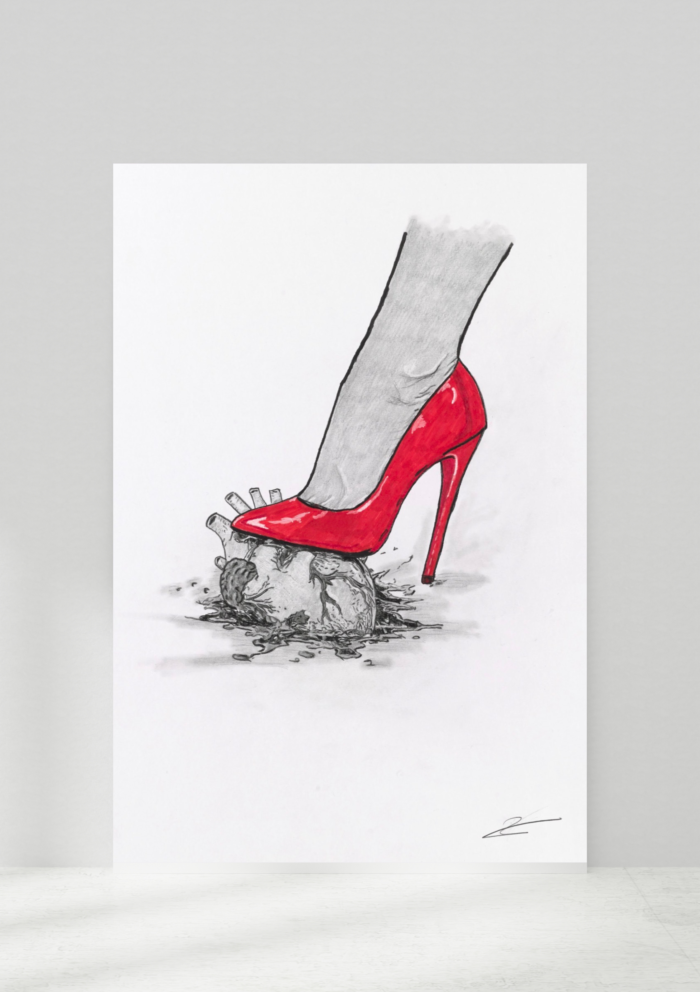 Reclamation I - Beautiful Rage  Fine Art Print