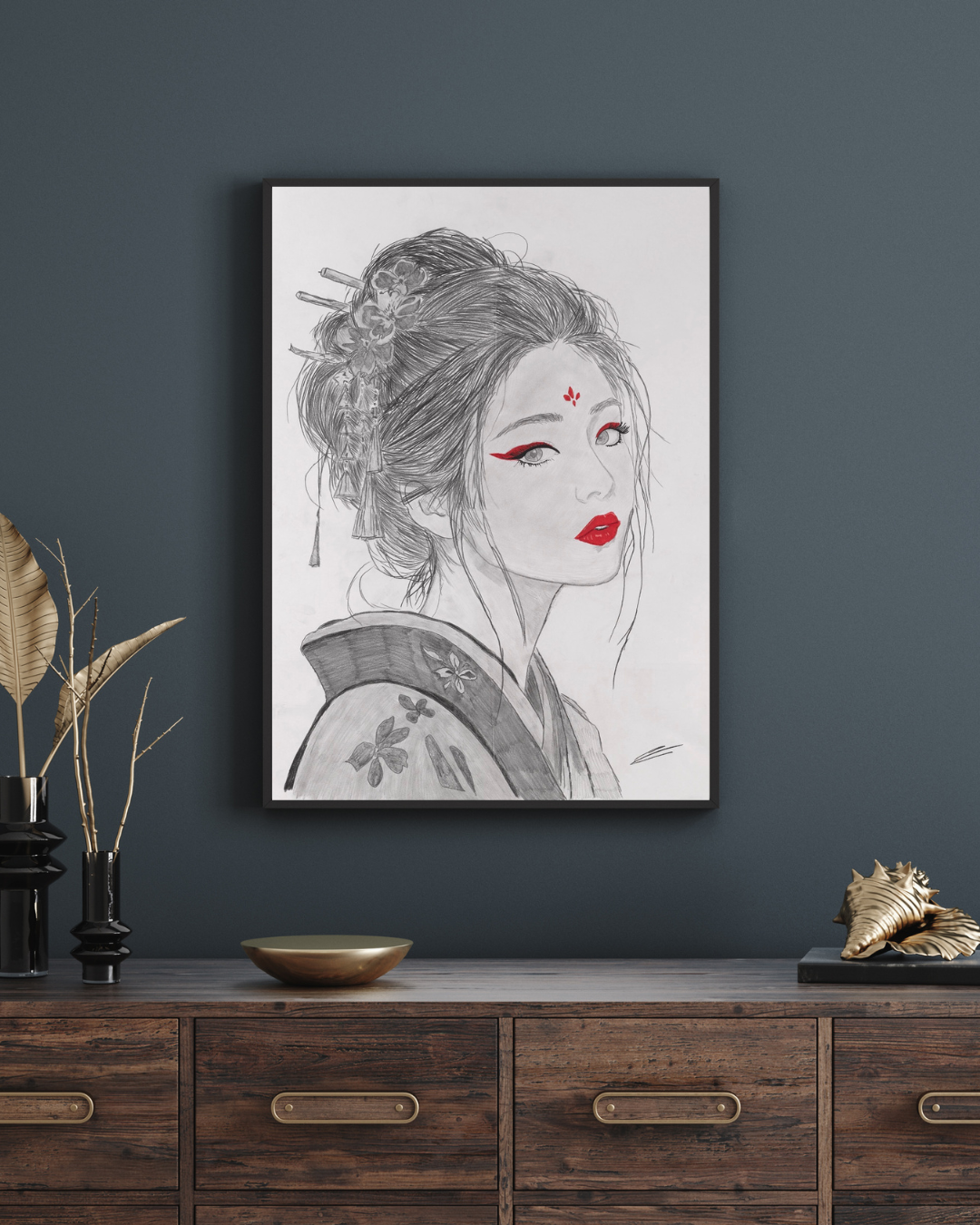 Unspoken - Fine Art Print Framed