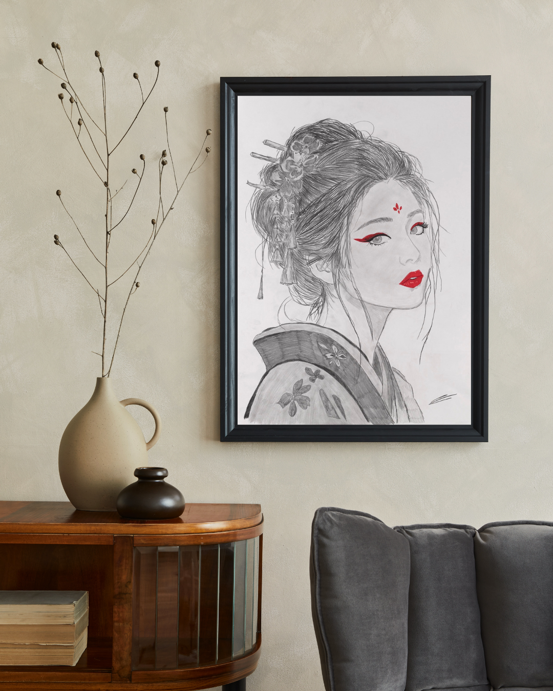 Unspoken - Fine Art Print Framed